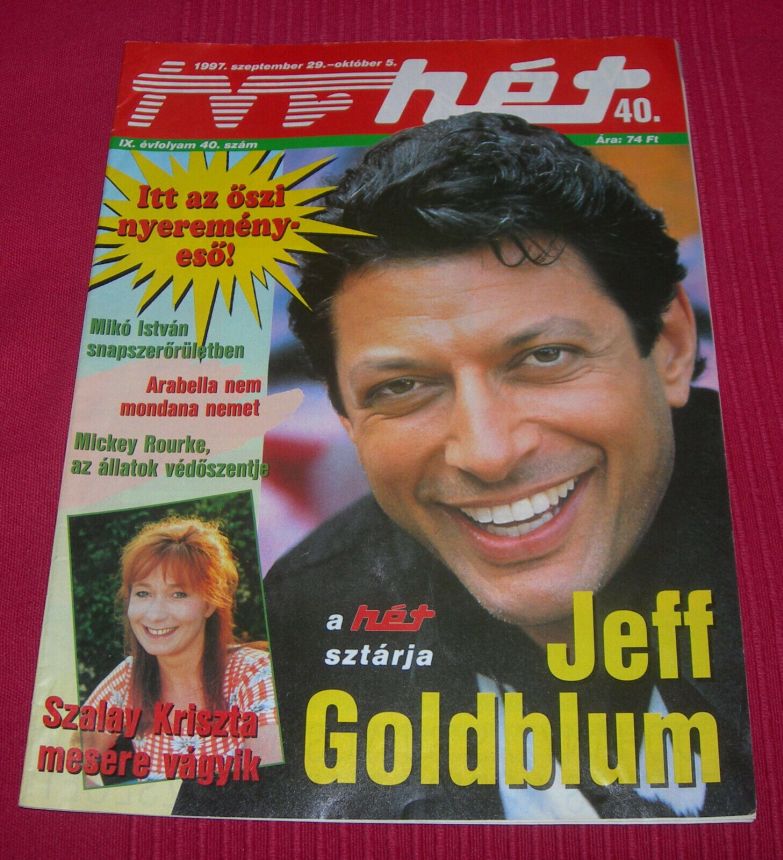 TVR HET magazine side cover Issue 40 29 September 1997