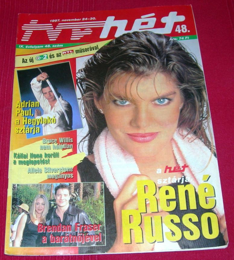 TVR HET magazine side cover Issue 48 24 November 1997