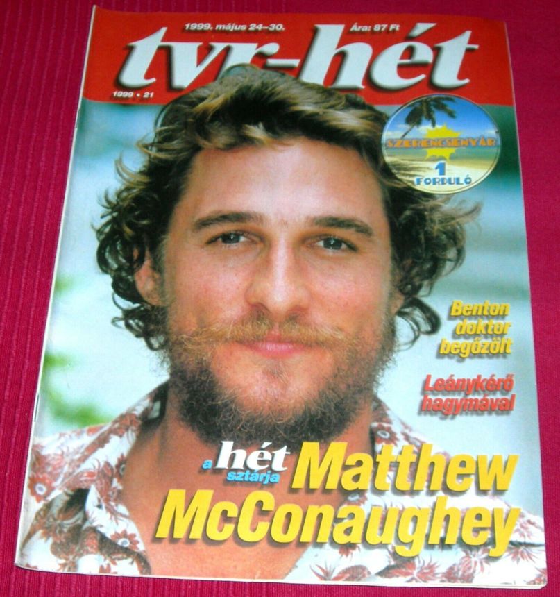 TVR HET magazine side cover Issue 21 24 May 1999