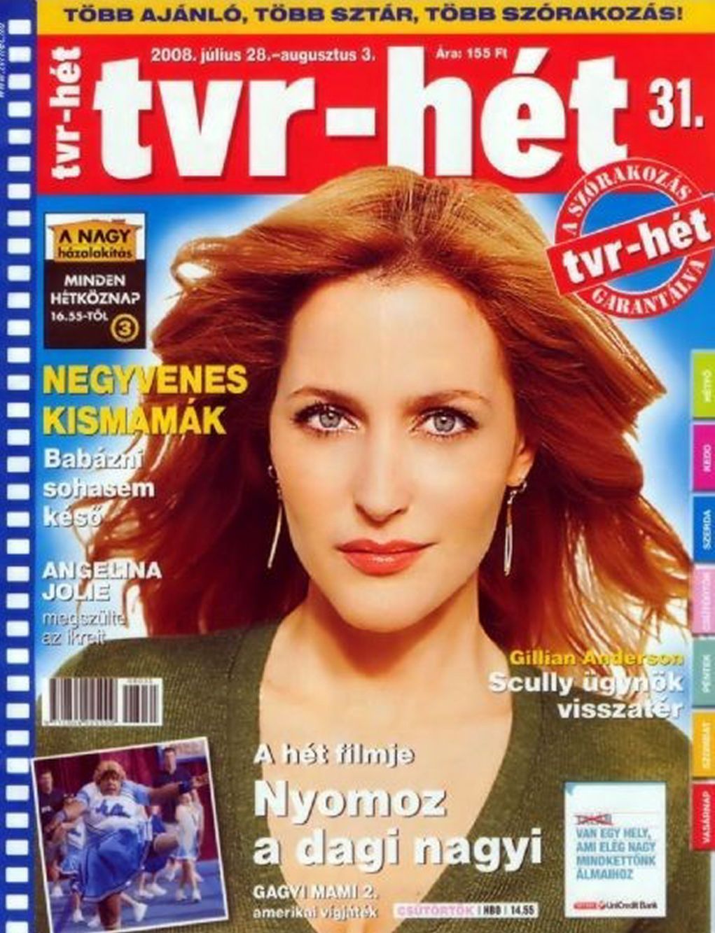 TVR HET magazine side cover Issue 31 28 July 2008