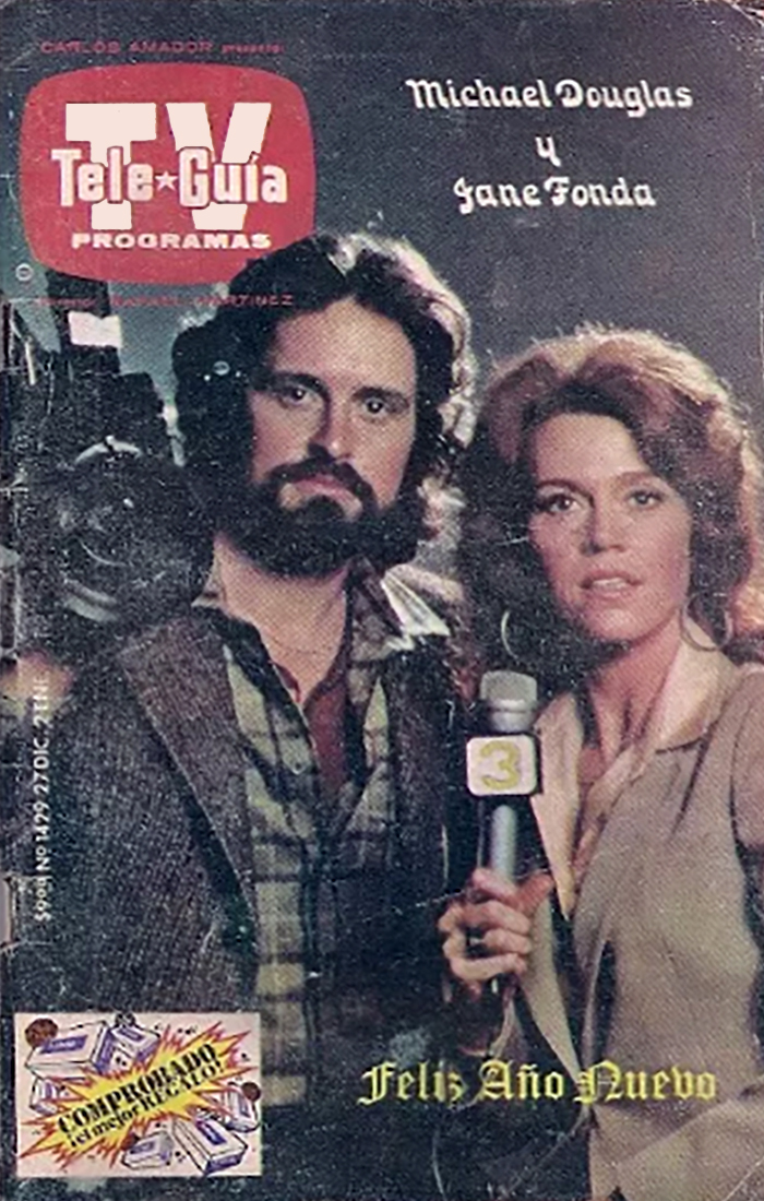 TV TELE GUIA (MX) magazine side cover Issue 1429 27 December 1979