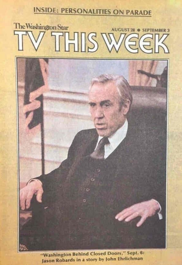 TV THIS WEEK magazine side cover 28 August 1977