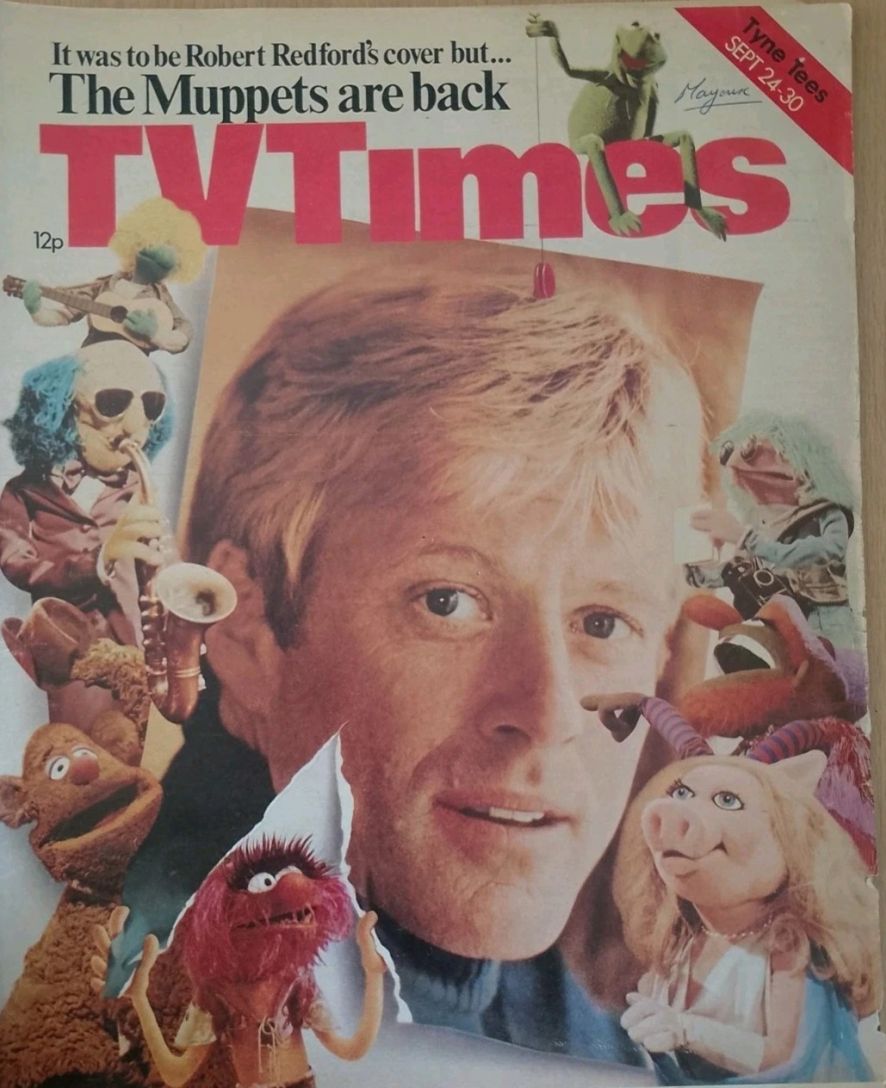 TV TIMES magazine side cover 24 September 1977