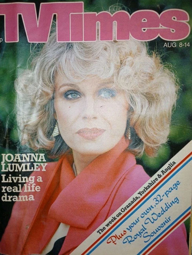 TV TIMES magazine side cover 8 August 1980