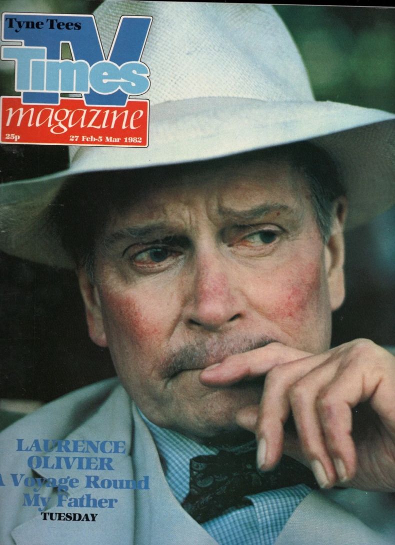 TV TIMES magazine side cover 27 February 1982