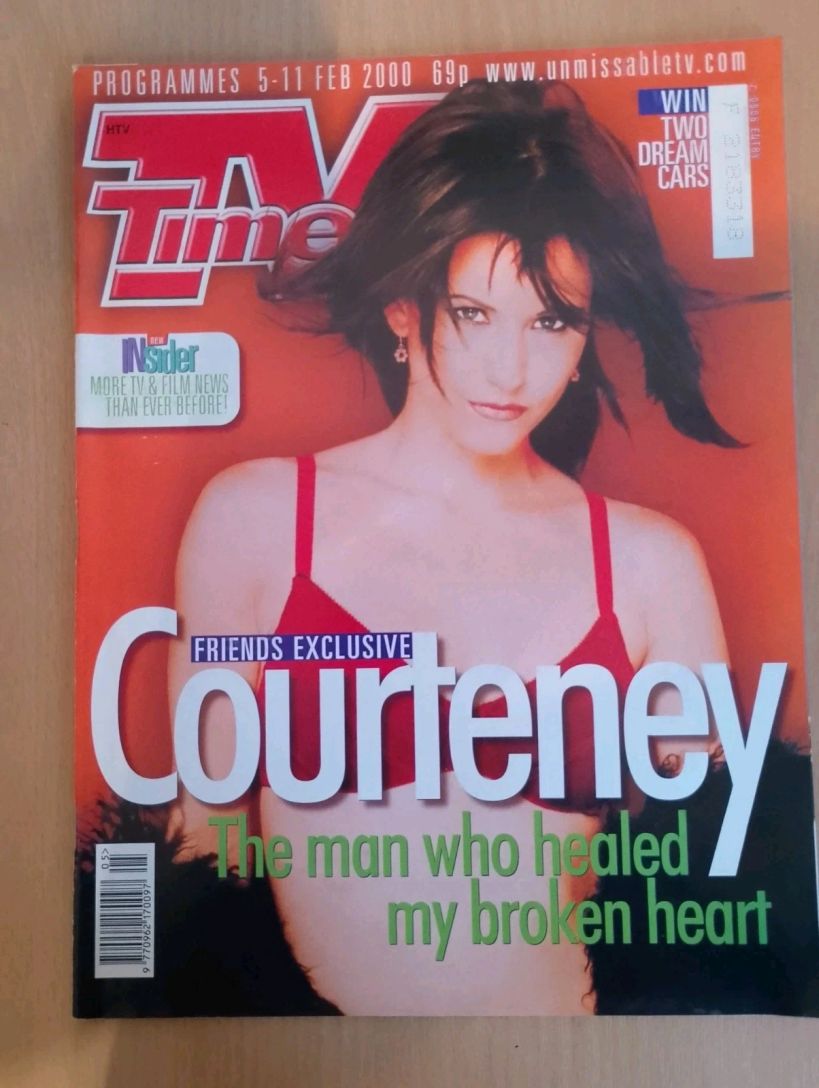 TV TIMES magazine side cover 5 February 2000