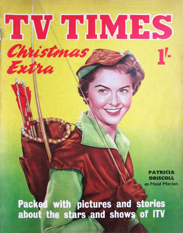 TV TIMES magazine side cover  Special  December 1957