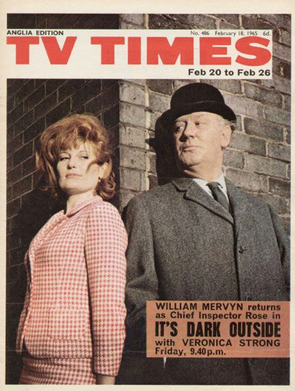 TV TIMES magazine side cover 18 February 1965