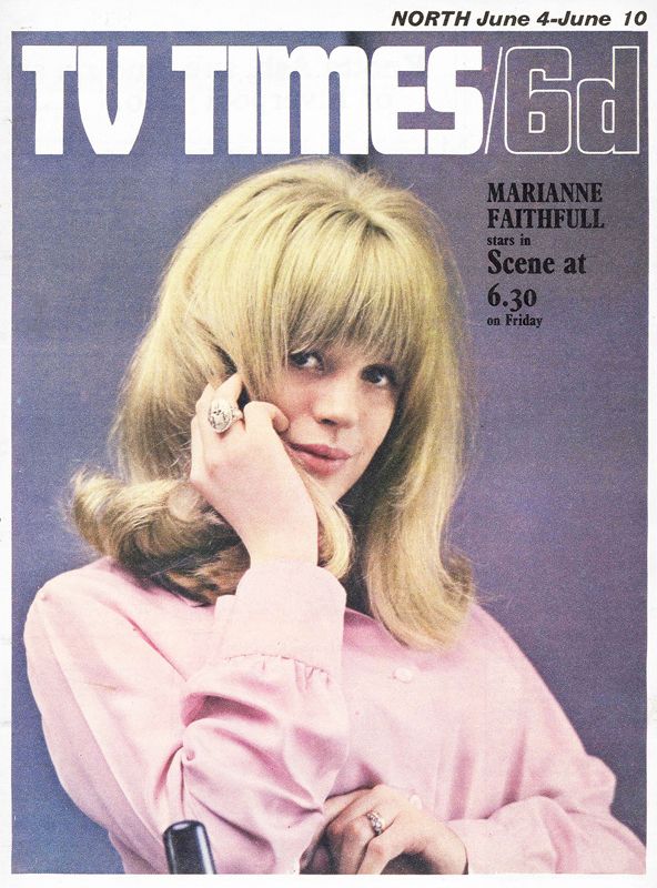 TV TIMES magazine side cover 4 June 1966