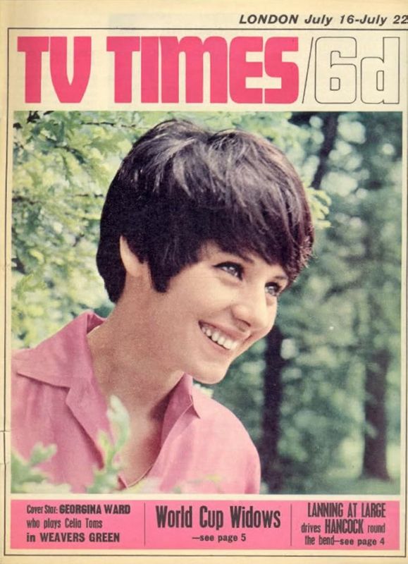 TV TIMES magazine side cover 16 July 1966