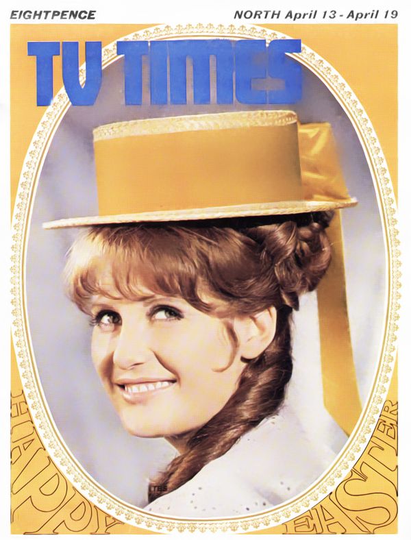 TV TIMES magazine side cover 13 April 1968