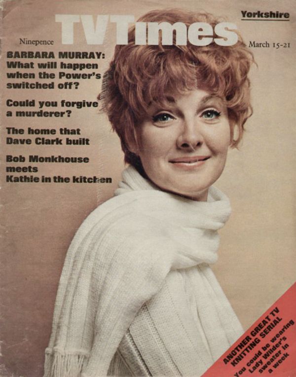 TV TIMES magazine side cover 15 March 1969