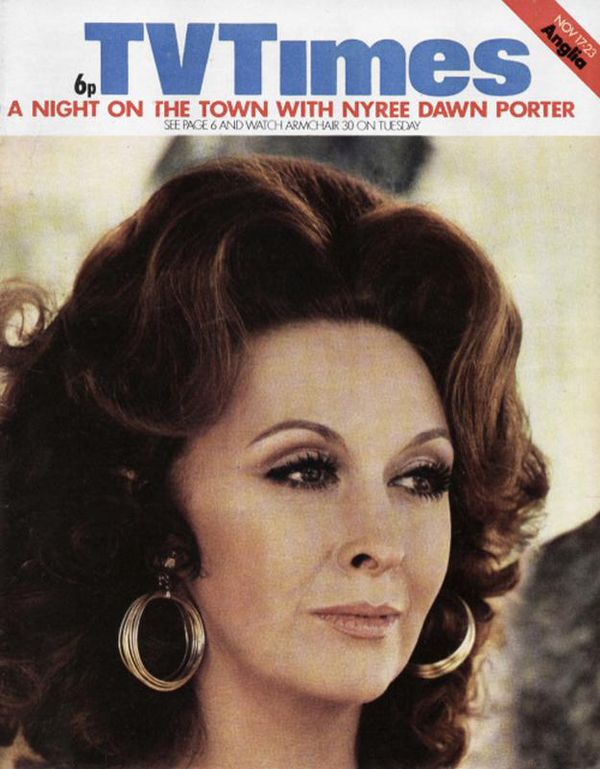 TV TIMES magazine side cover 17 November 1973