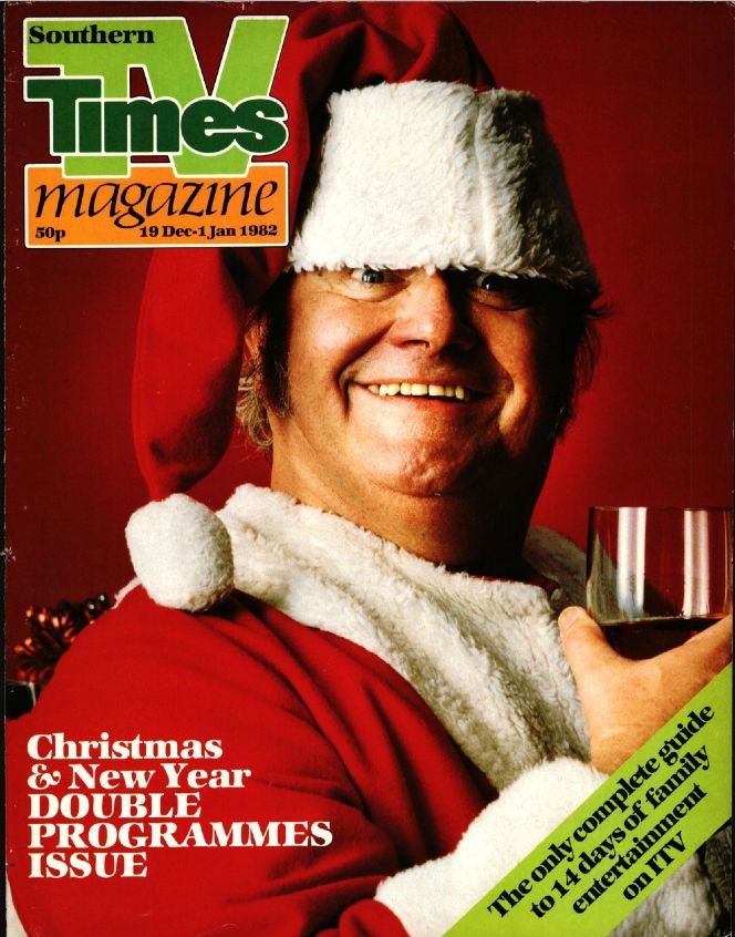 TV TIMES magazine side cover 19 December 1982