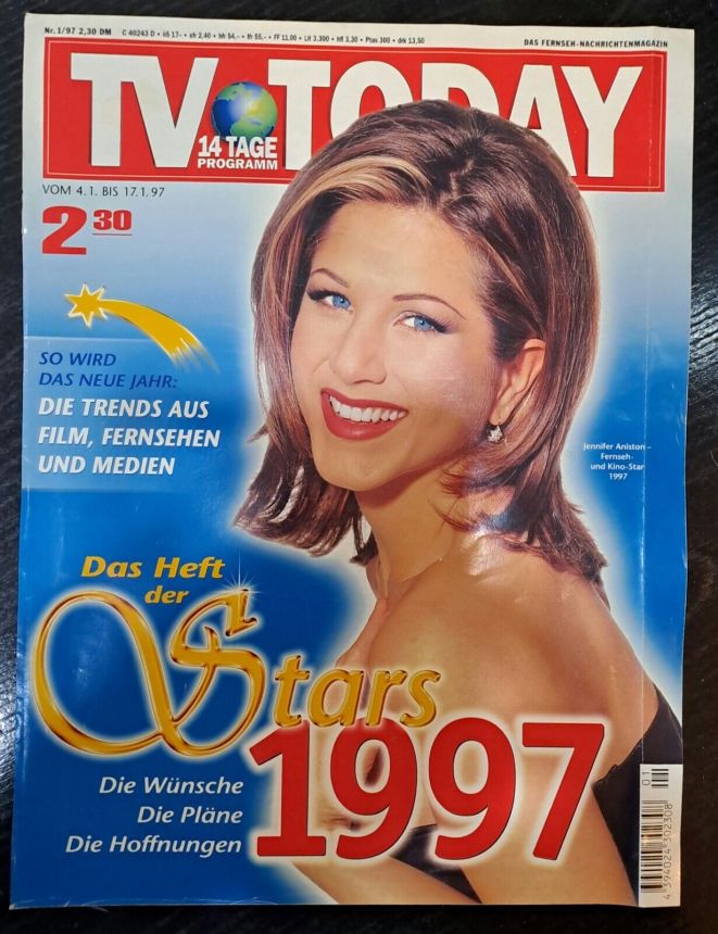 TV TODAY magazine side cover 4 January 1997