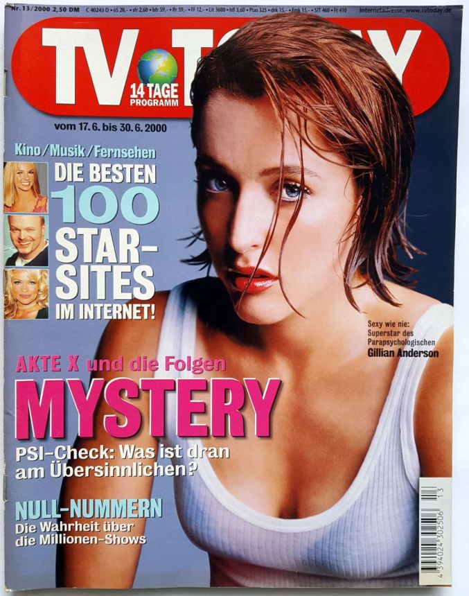TV TODAY magazine side cover 17 June 2000