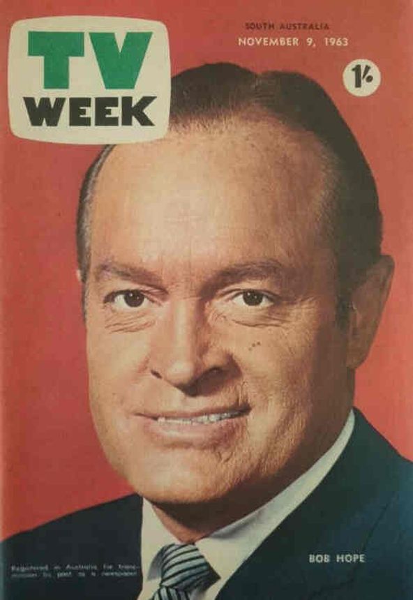 TV WEEK (AUSTRALIA) magazine side cover 9 November 1963