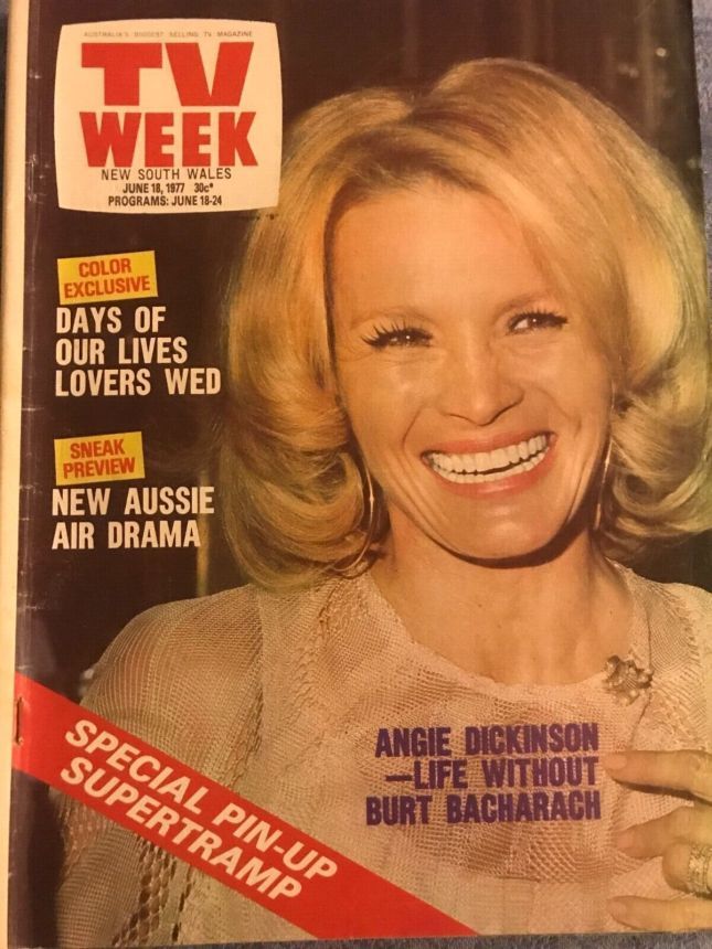TV WEEK (AUSTRALIA) magazine side cover 18 June 1977