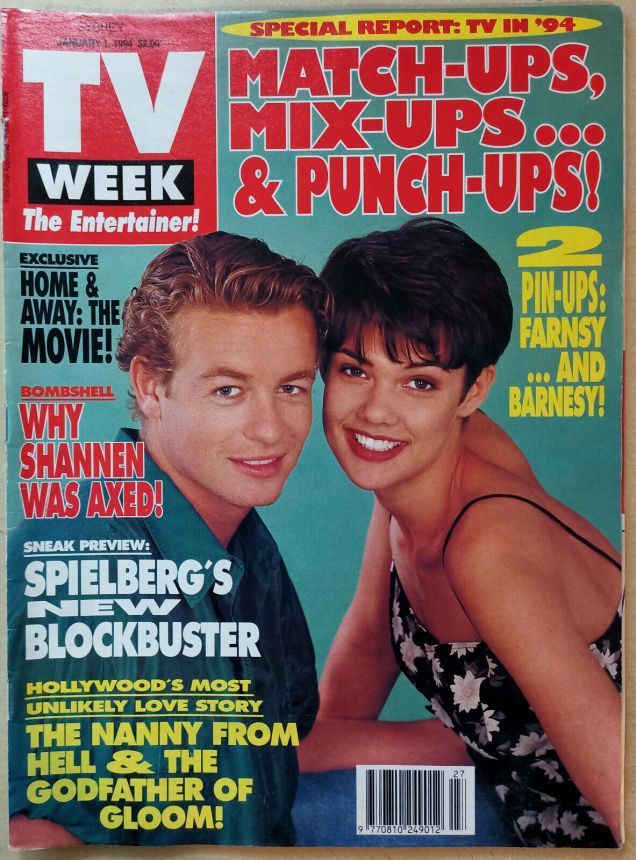 TV WEEK (AUSTRALIA) magazine side cover 10 April 1994