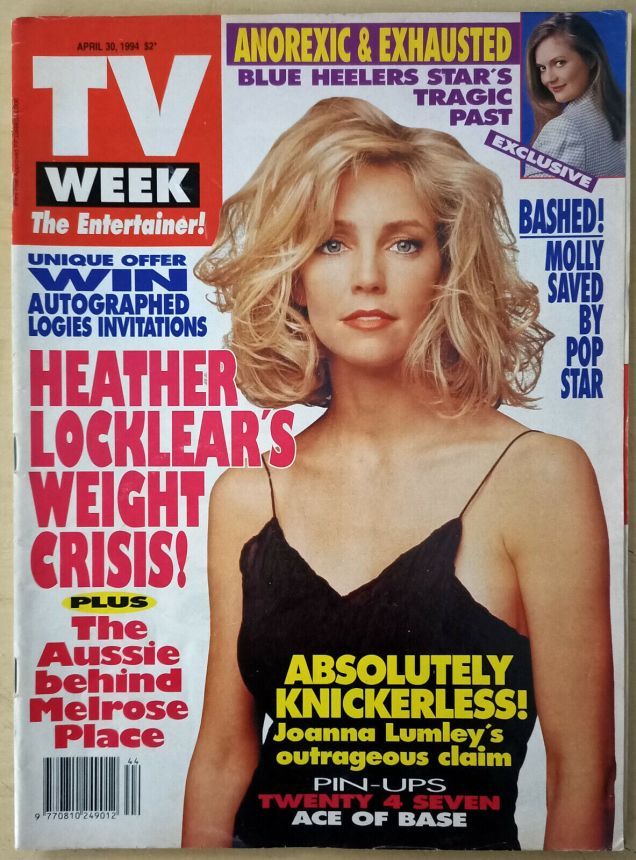 TV WEEK (AUSTRALIA) magazine side cover 30 April 1994