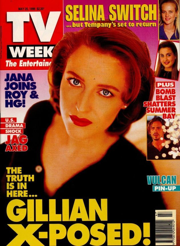 TV WEEK (AUSTRALIA) magazine side cover 25 May 1996