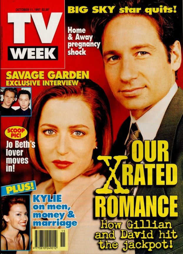 TV WEEK (AUSTRALIA) magazine side cover 11 October 1997