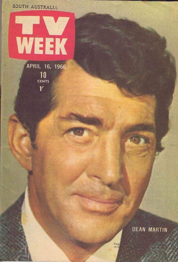 TV WEEK (AUSTRALIA) magazine side cover 16 April 1966