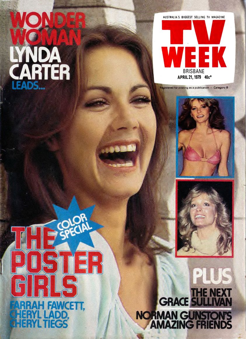 TV WEEK (AUSTRALIA) magazine side cover 21 April 1979