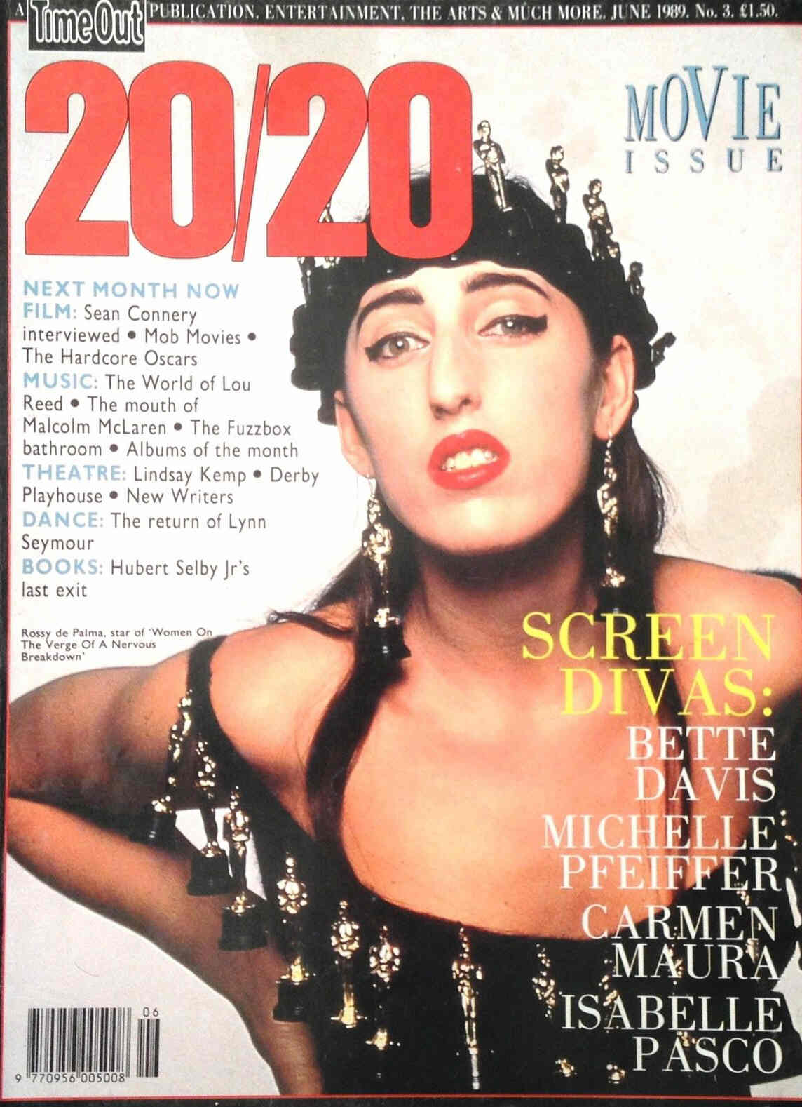 20/20 magazine side cover Issue 3 June 1989