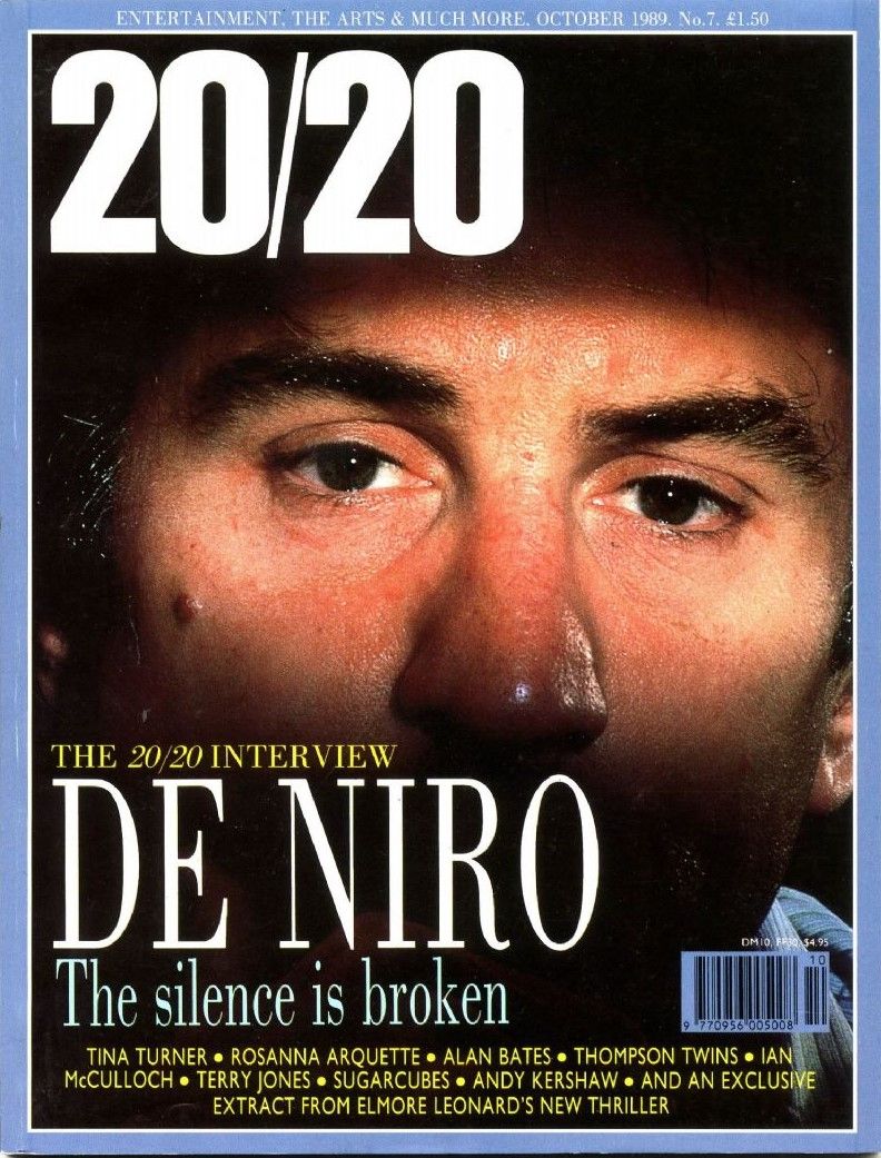 20/20 magazine side cover Issue 7 October 1989