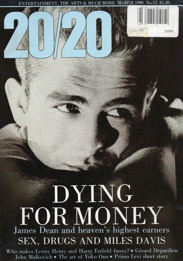 20/20 magazine cover Issue 12 March 1990