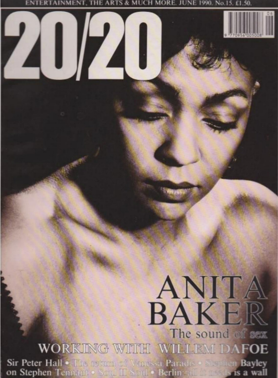 20/20 magazine side cover Issue 15 June 1990