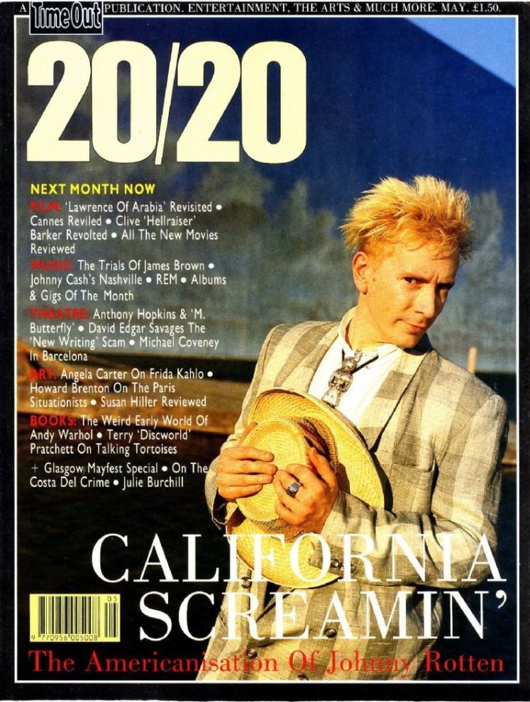 20/20 magazine side cover Issue 2 May 1989