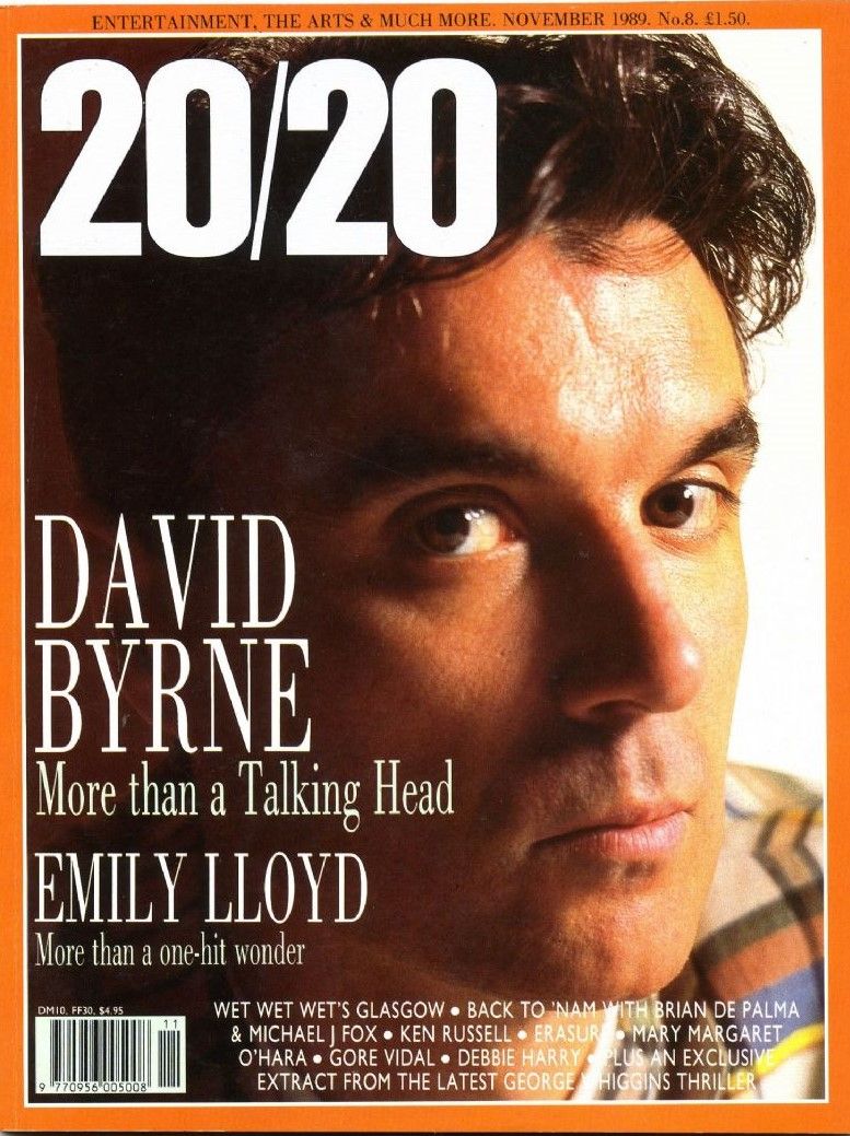 20/20 magazine side cover Issue 8 November 1989