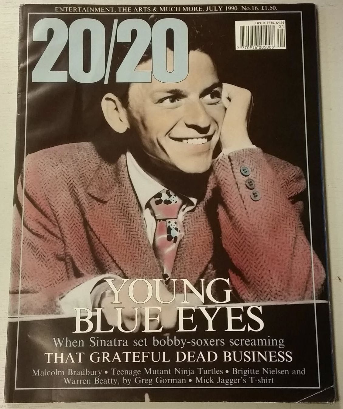 20/20 magazine side cover Issue 16  July 1990