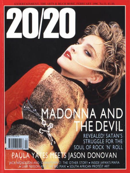 20/20 magazine side cover Issue 11 February 1990