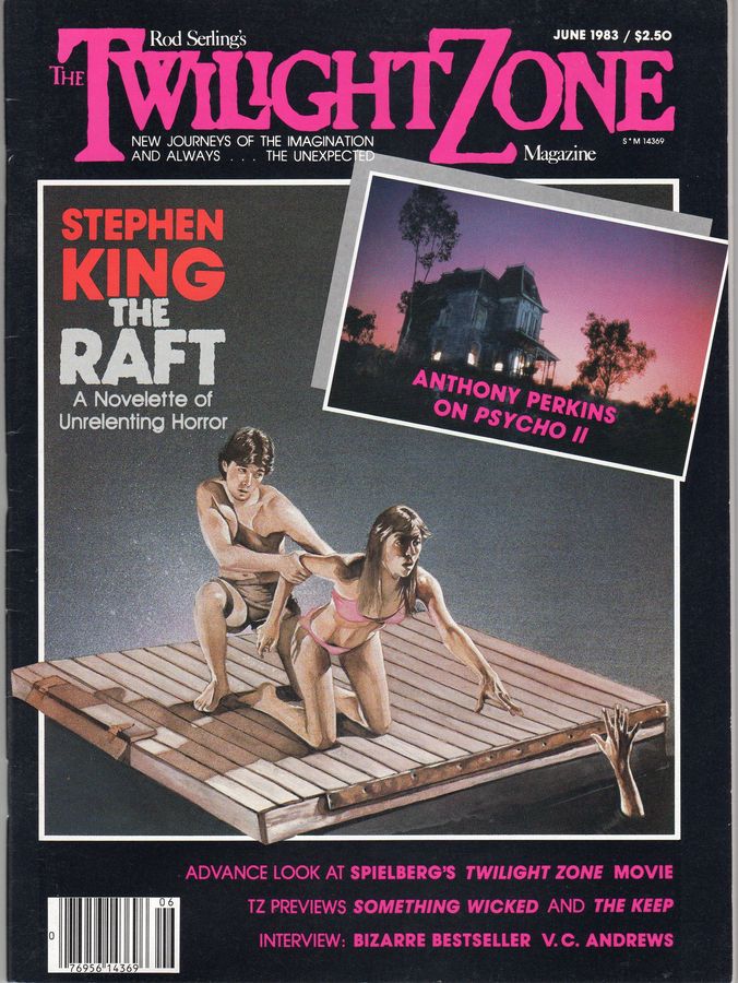 TWILIGHT ZONE magazine side cover June 1983