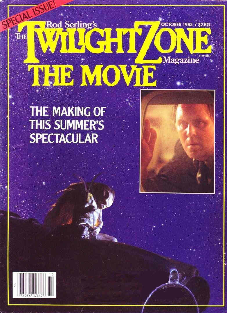 TWILIGHT ZONE magazine side cover October 1983