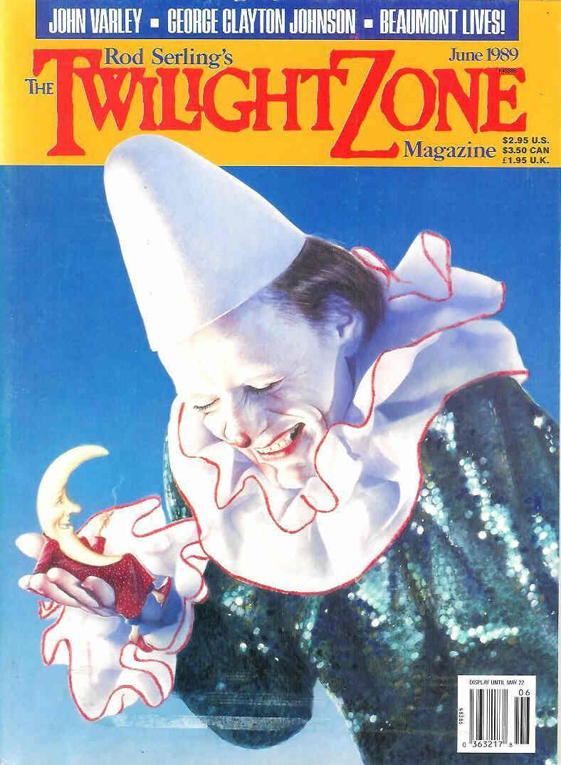 TWILIGHT ZONE magazine side cover June 1989