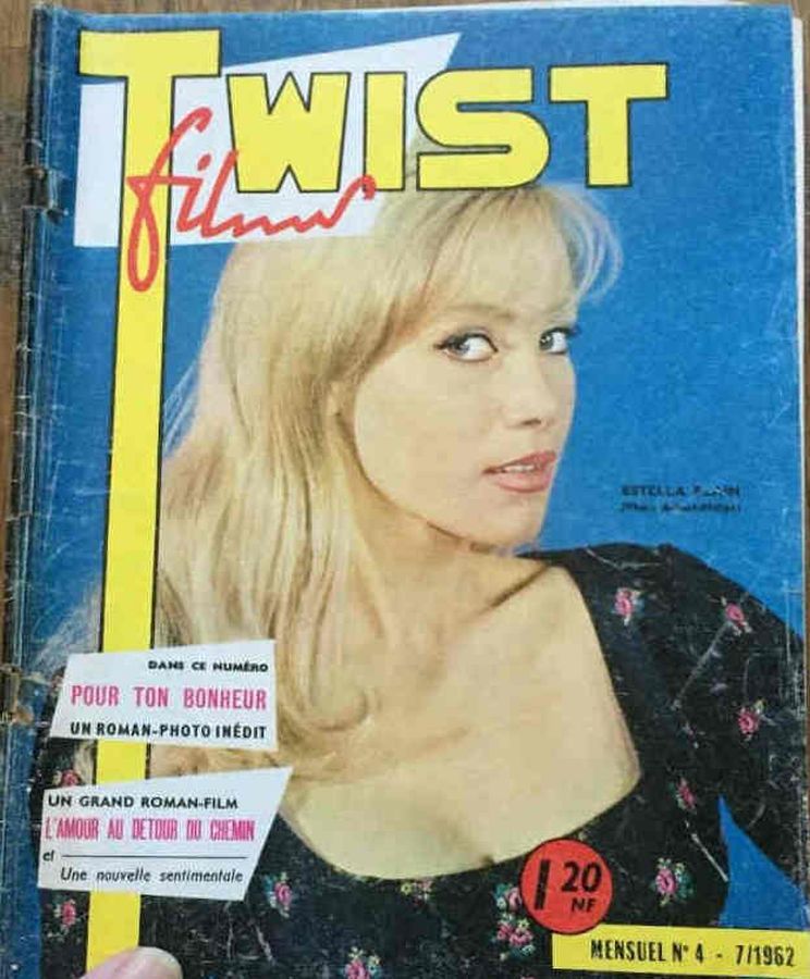 TWIST FILMS magazine side cover Issue 4  July 1962