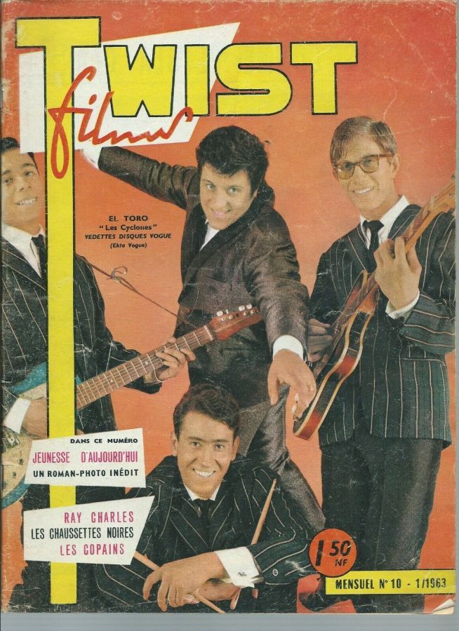 TWIST FILMS magazine side cover Issue 10  January 1963
