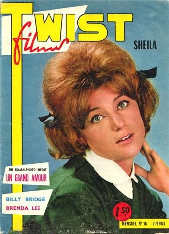 TWIST FILMS magazine side cover Issue 16 July 1963