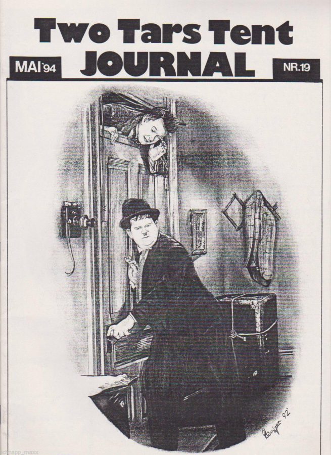TWO TARS JOURNAL magazine side cover Issue 19 May 1994