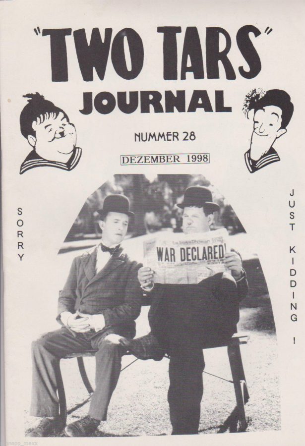 TWO TARS JOURNAL magazine side cover Issue 28 December 1998