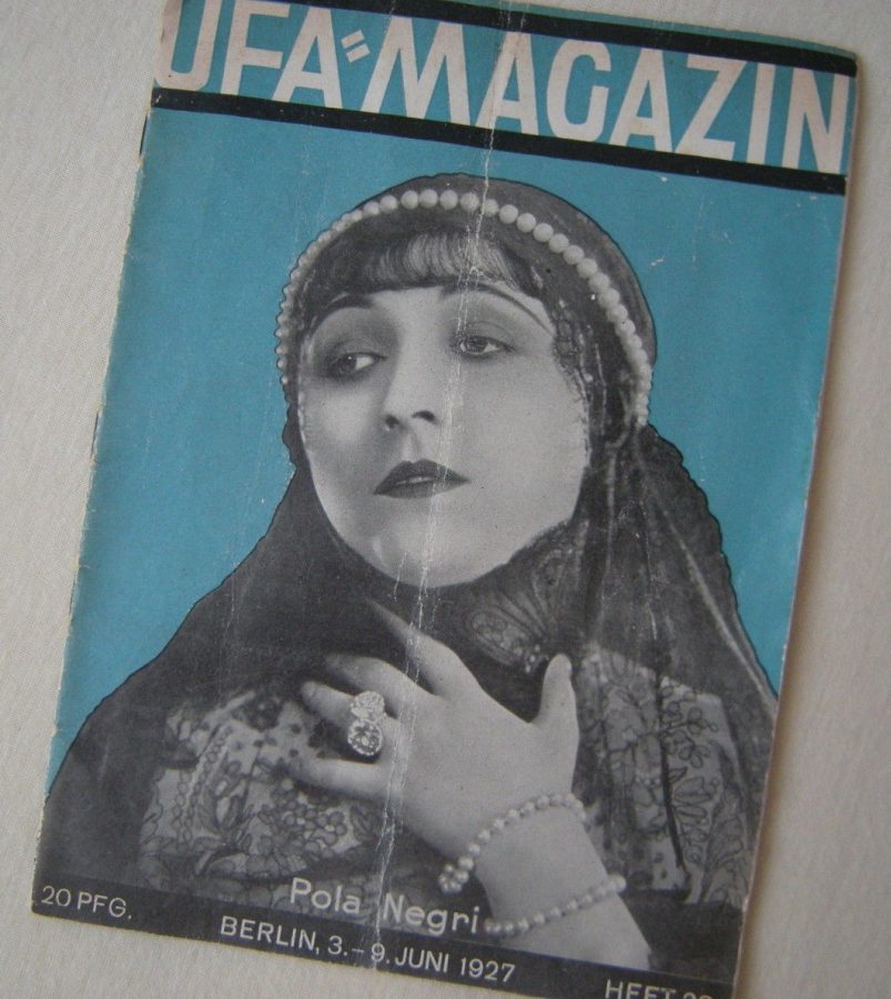 UFA-MAGAZIN magazine side cover 9 June 1927