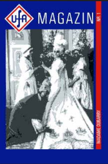 UFA MAGAZIN (DHM) magazine side cover Issue 1  1992