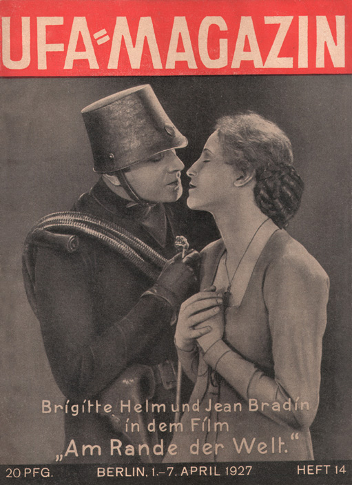 UFA-MAGAZIN magazine side cover Issue 14 1 April 1927