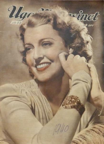 UGE-MAGASINET magazine side cover Issue 26  1940