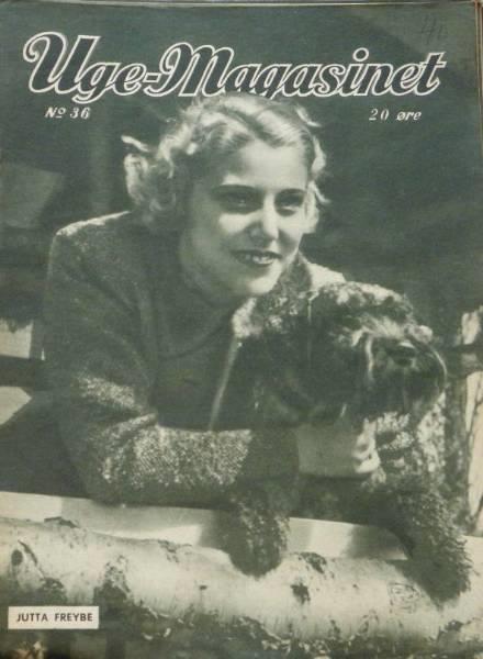 UGE-MAGASINET magazine side cover Issue 36  1940