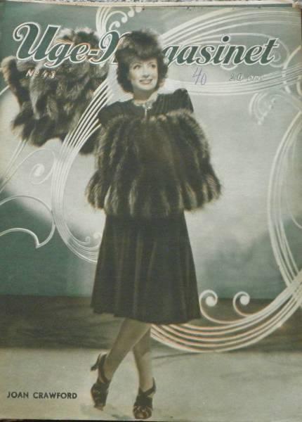 UGE-MAGASINET magazine side cover Issue 43  1940